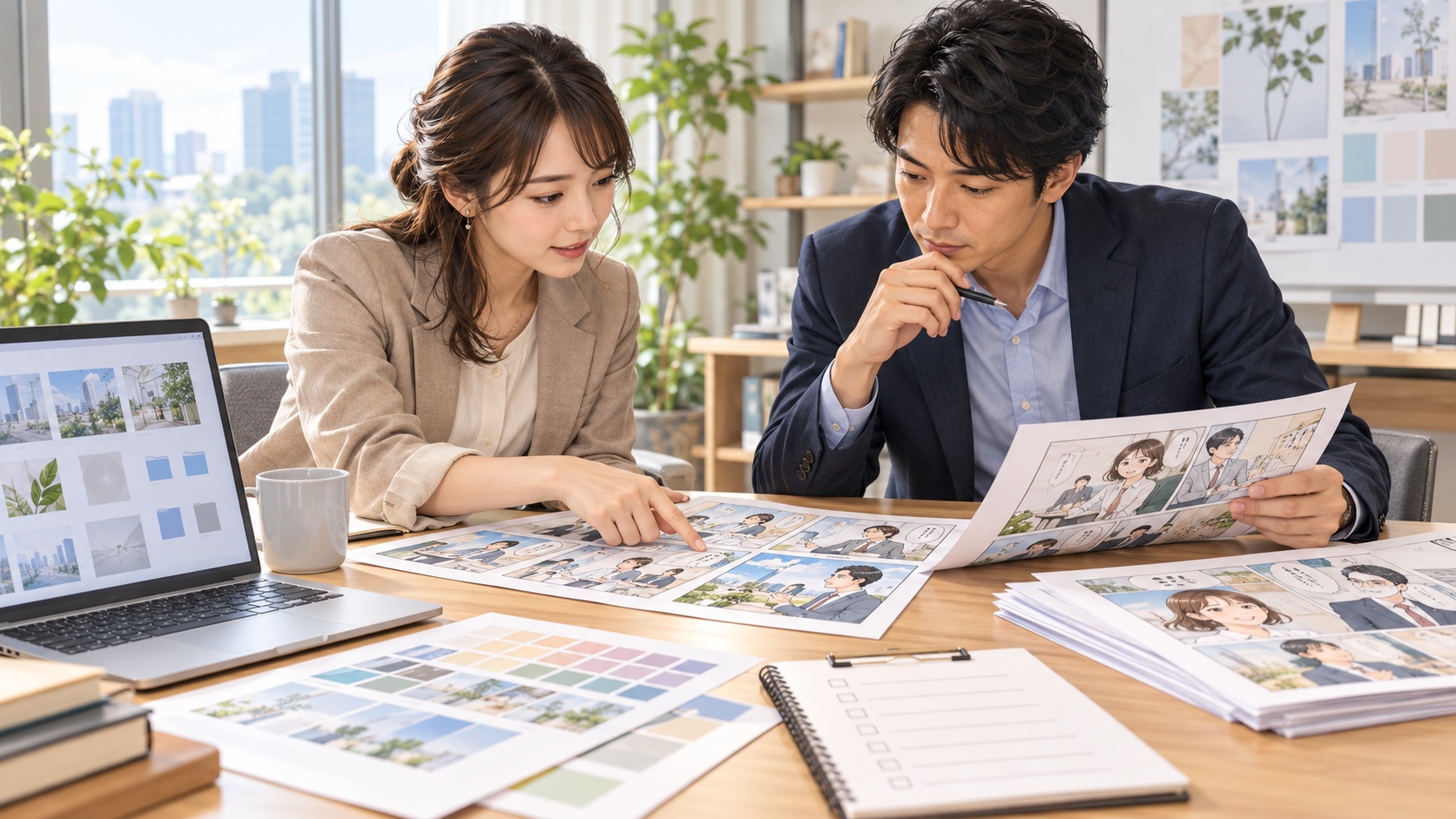 企業漫画の納品データは何を確認する？Web・印刷別チェックリストのイメージ