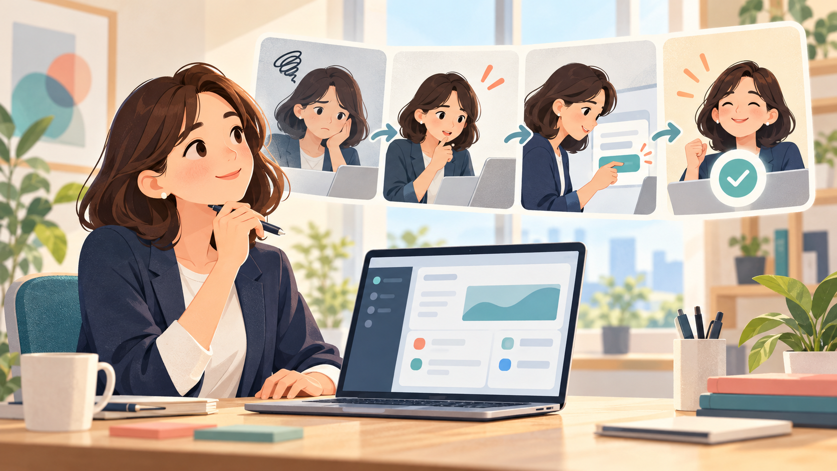 SaaSのオンボーディングに漫画を使うには？初回体験の設計とチェック項目のイメージ